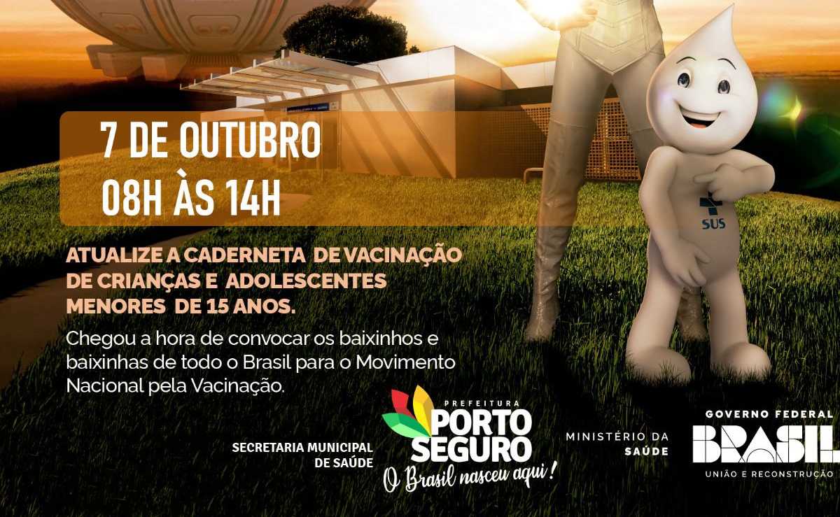 Tá na hora, tá na hora, da Campanha Nacional de Multivacinação do Ministério da Saúde!