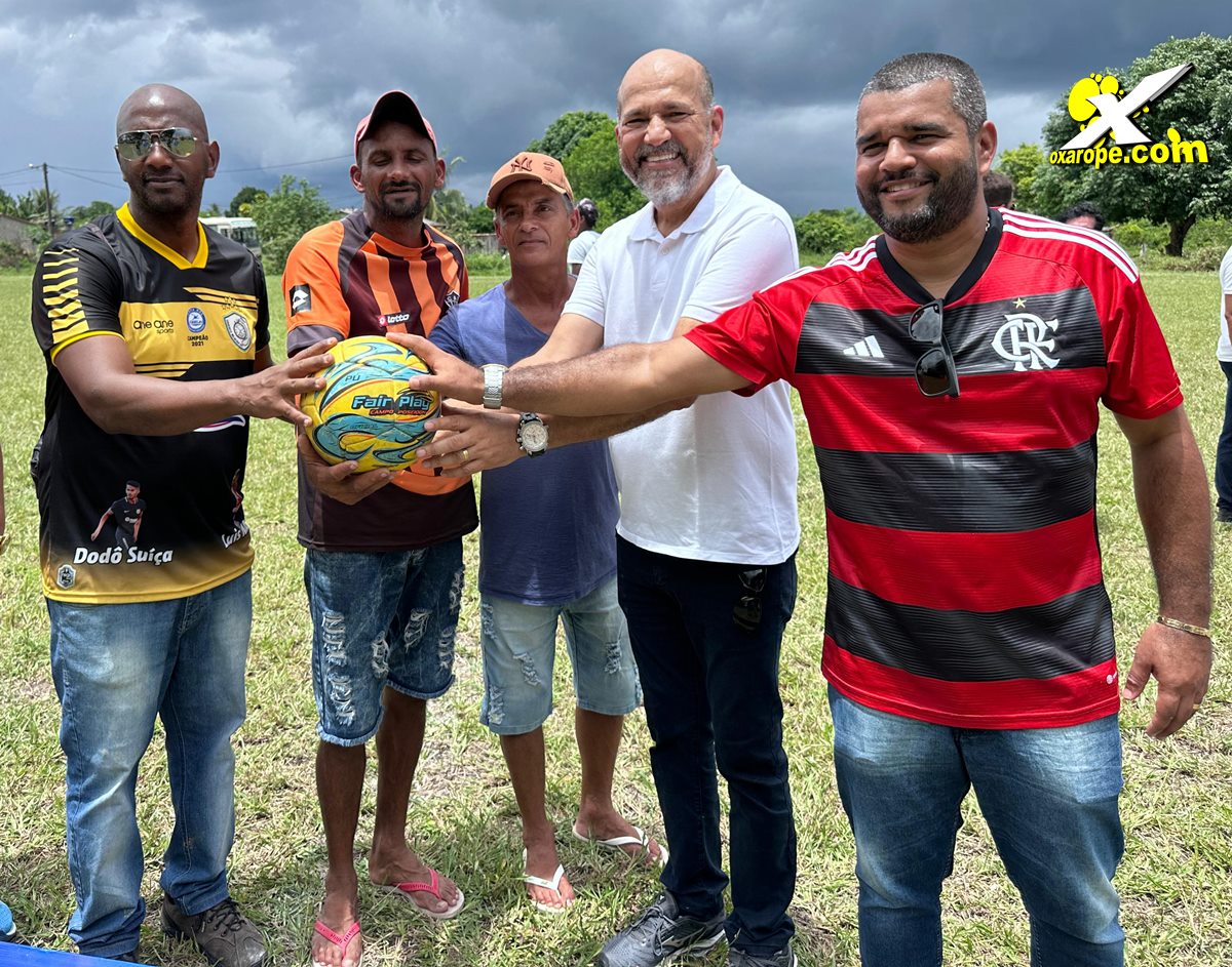 Wella, Bigode, Robério Oliveira e Tiago Moura 