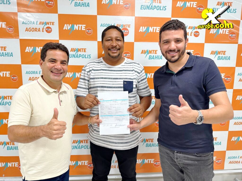 Eunápolis: Empresário Abobrão oficializa filiação ao Avante e pré-candidatura à vereador