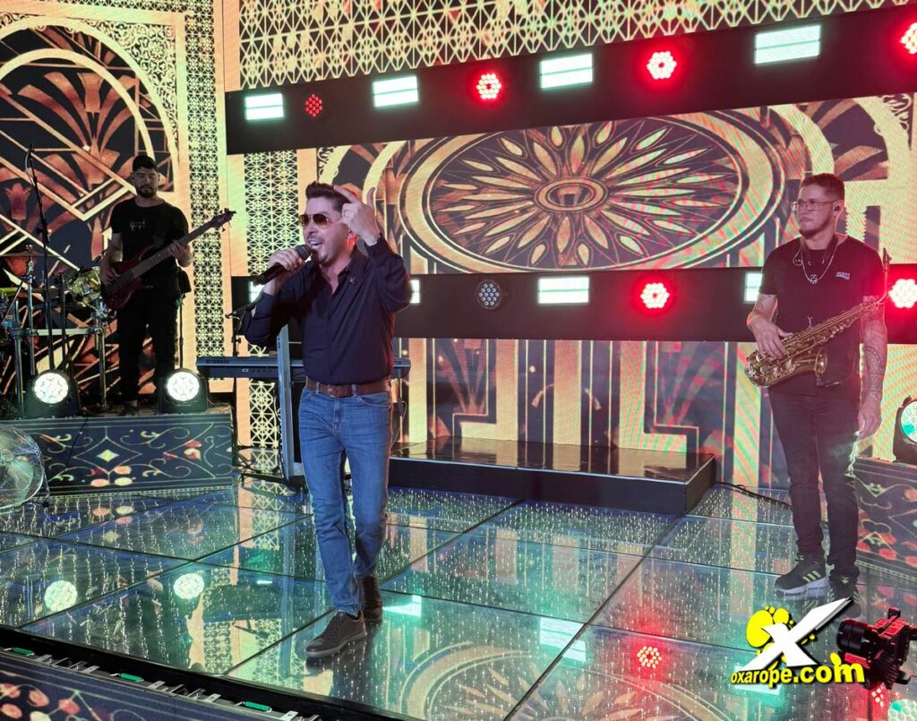 Osnir Alves gravou DVD no showroom da Matrix em Eunápolis