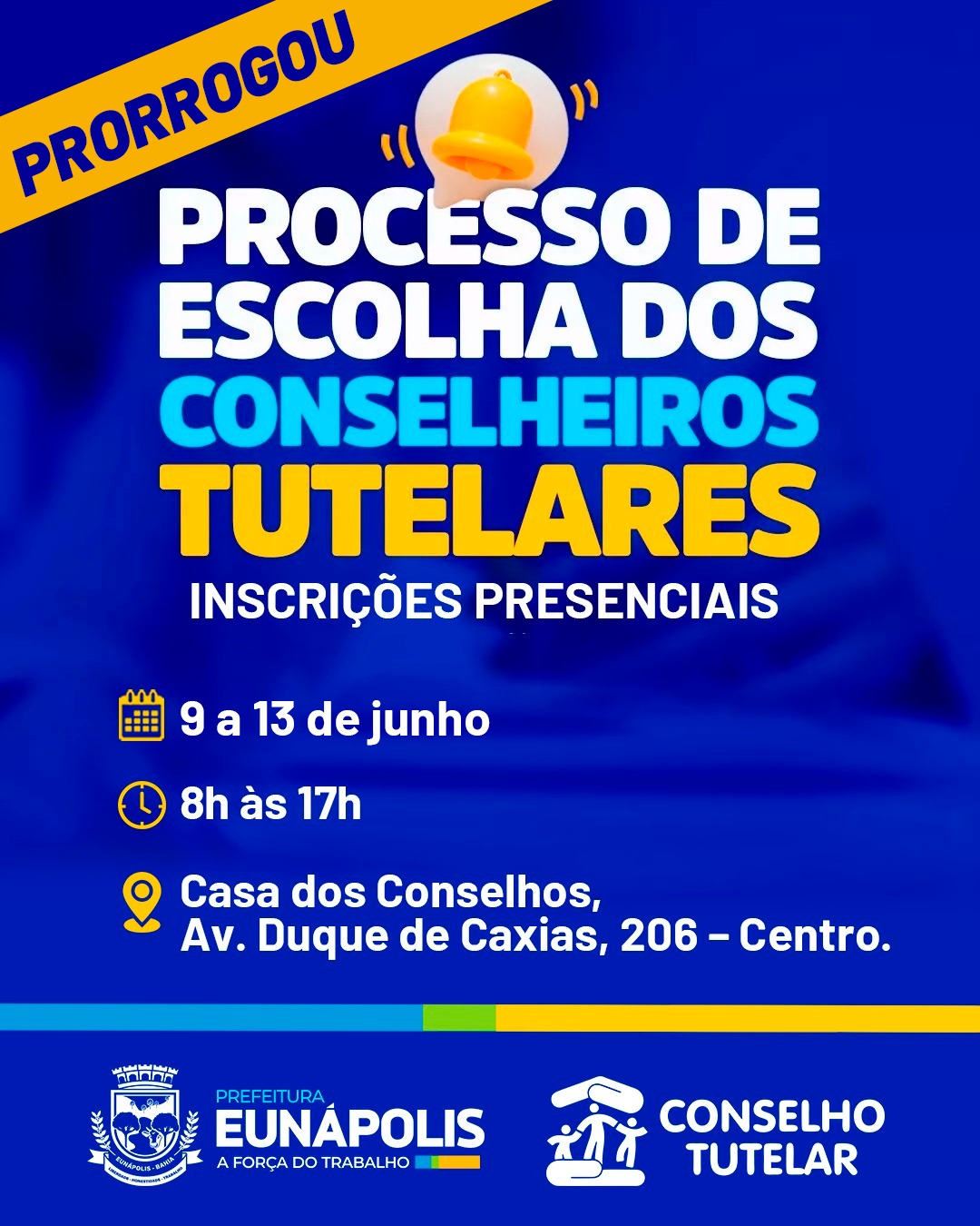 Prorrogação conselho