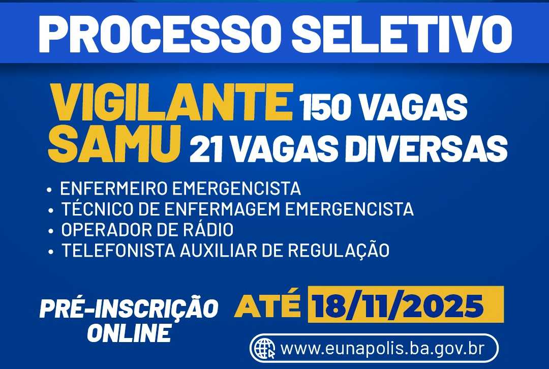 141125_Processo seletivo_ vigilante e SAMU_capa 141125_Processo seletivo_ vigilante e SAMU_capa