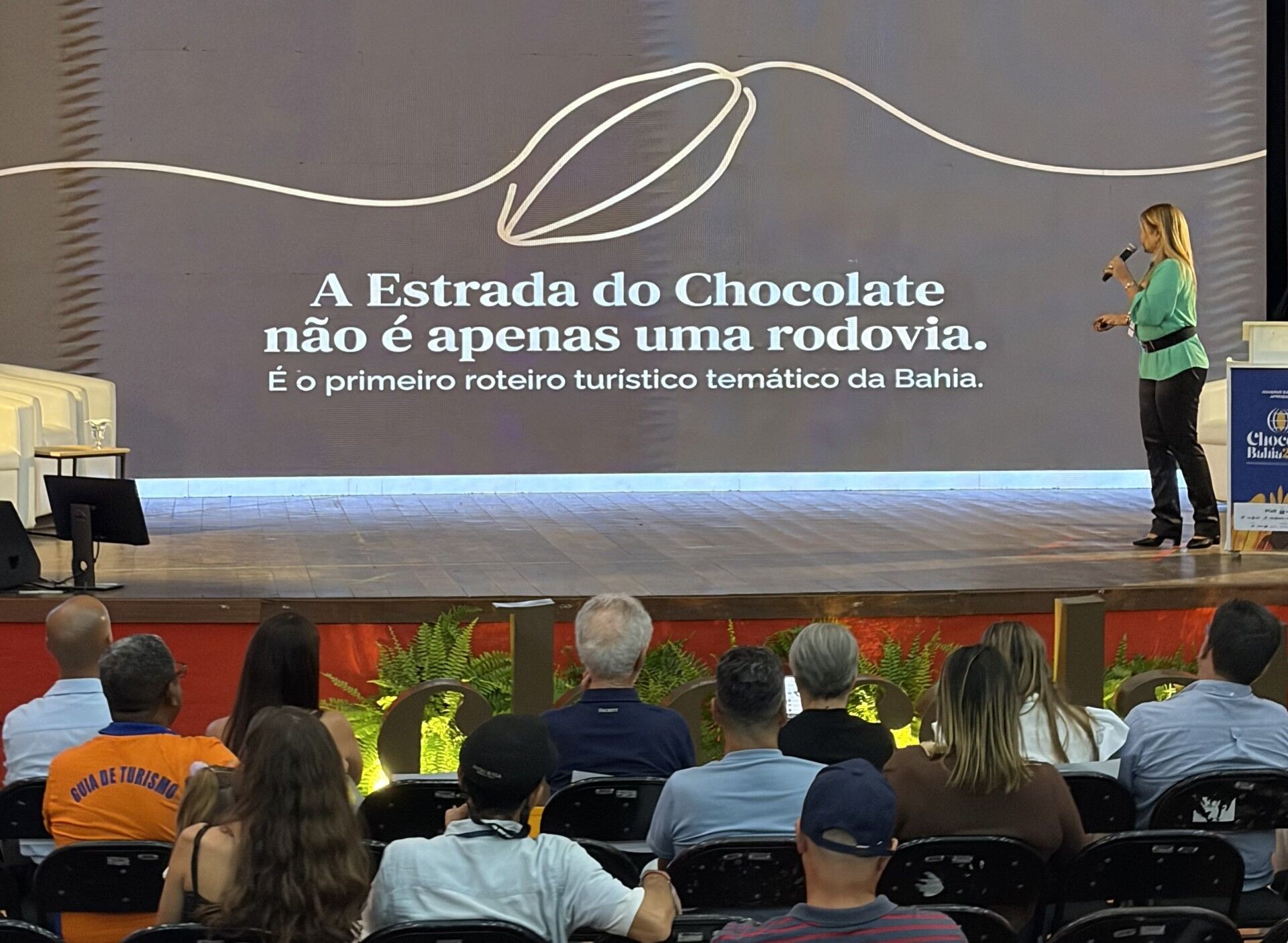 Estrada do Chocolate é tema de capacitação para impulsionar turismo imersivo na Costa do Cacau Foto Laís Rocha Ascom SeturBA